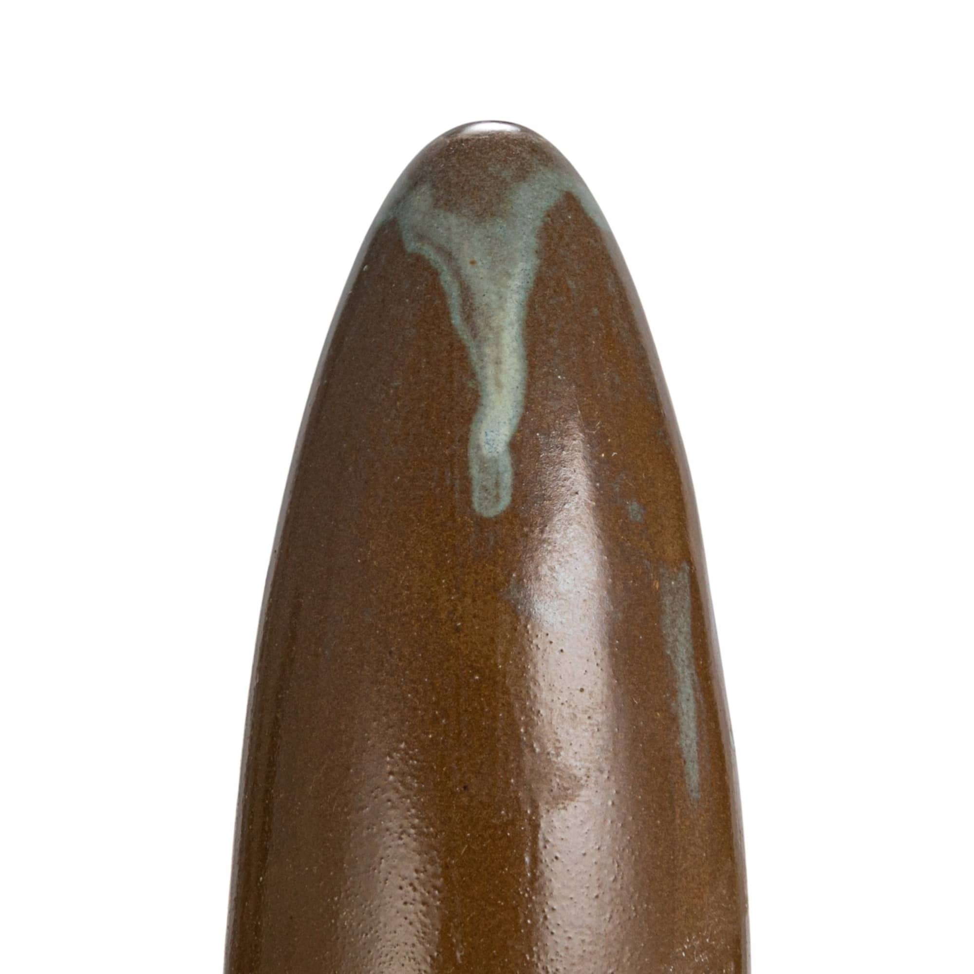 Hello Honey® Brown & Cream Reactive Glaze Stoneware Mortar & Pestle